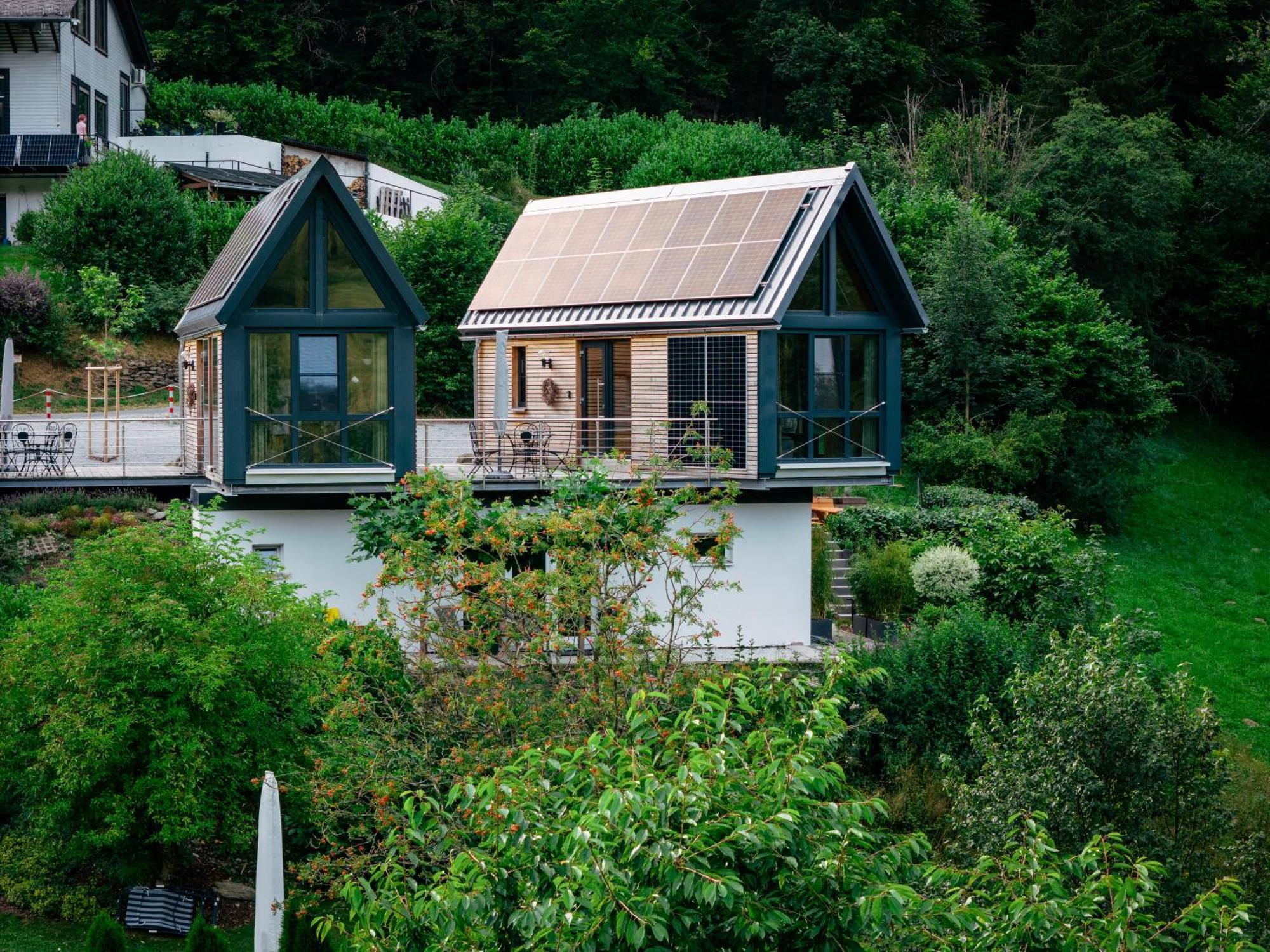 Taunus Tinyhouse Villa Weilrod Bagian luar foto